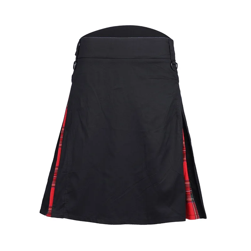 Шотландские мужские s Kilt юбка брюки пояс плиссированный двусторонний ремень в