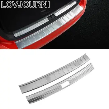 

Car Trunk Rear Panels Foot Pedal Exterior Decorative Auto Covers Bright Sequins Parts 16 17 18 FOR Volkswagen Golf-Sportsvan