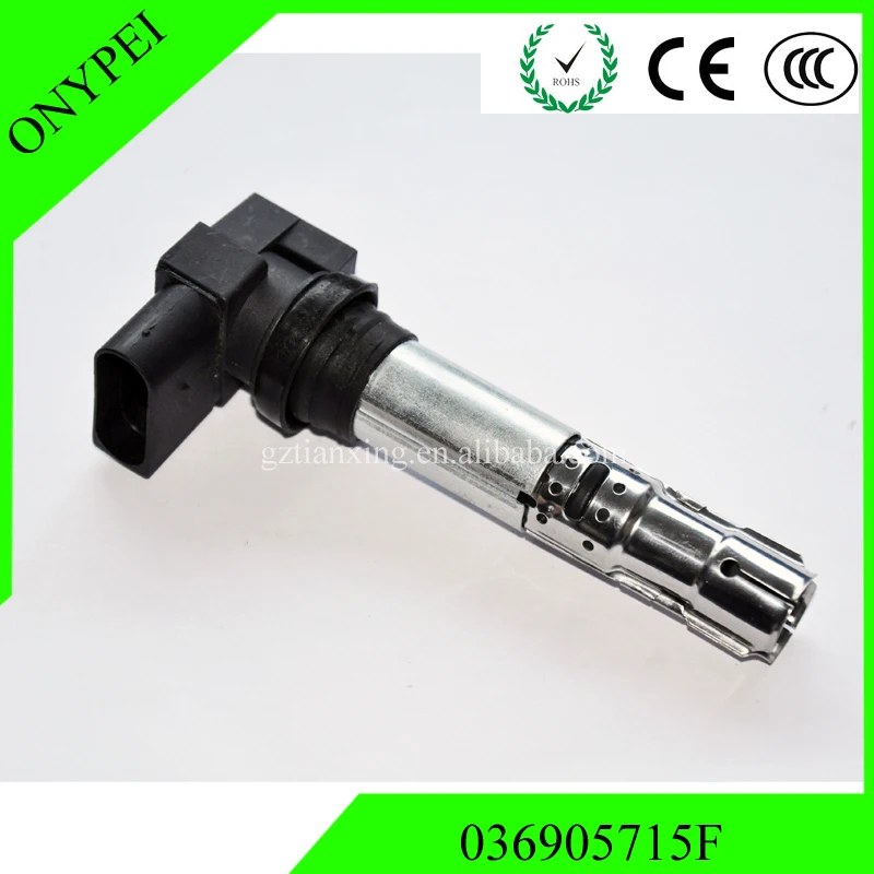 Новая катушка зажигания 036 905 715 F 036905715H для Golf Jetta Caddy Beetle Polo Skoda Seat 036905715F H 715G |
