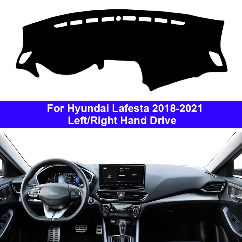 

Автомобильный Внутренний чехол для приборной панели, коврик для приборной панели, ковер для Hyundai Lafesta 2018 2019 2020 2021, защитный ковер, ковер с защитой от УФ-лучей и солнца