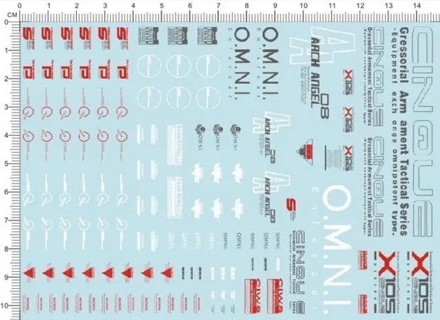 

531-z157 PG Gta-x105 Aile Strike Gundam Assault Decal