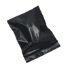 AWEPK 200pcs Black Zip Lock Opaque PE Plastic Package Bags Heat Sealable Light-proof Grocery Jewelry Privacy items Packing Bag 3