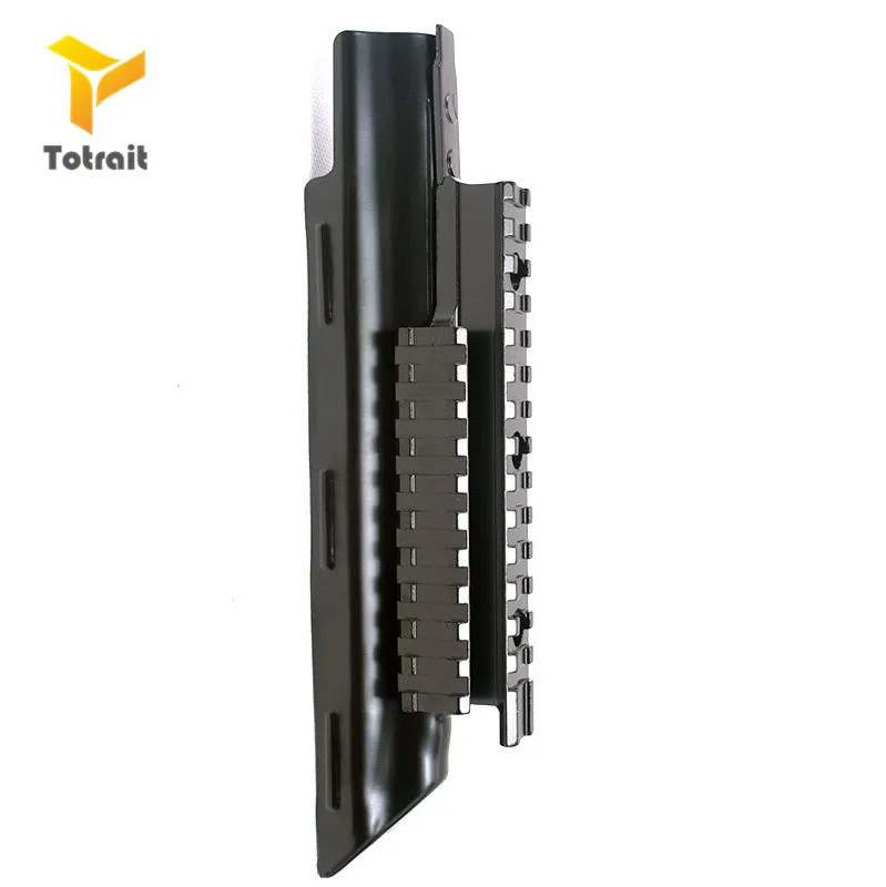 Totrait AK 74 Rail Side Front Top Scope Flashlight Laser Dot Sight Mount Receiver Weaver Army Outdoor Hunting Shooting Guide Sco