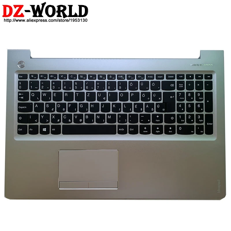 Корпус C серебристый верхний корпус с сенсорной панелью для Lenovo 510-15ISK IKB 310-15ABR IAP ISK