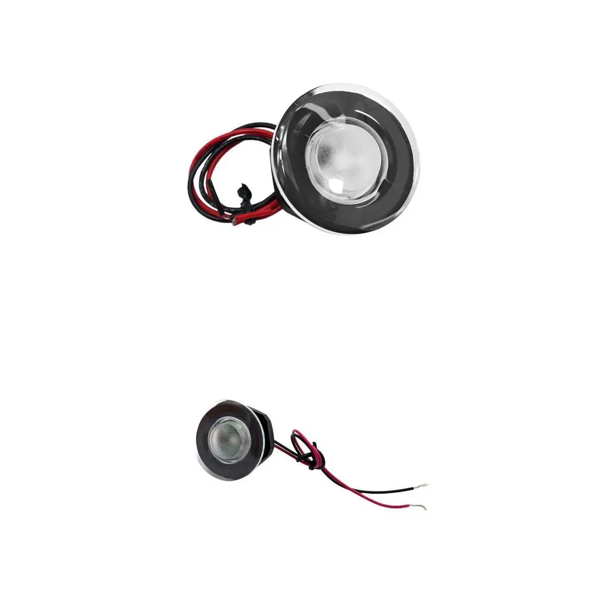 2 Pieces 12V LED Deck Walkway Light Step Waterproof Outdoor Stair Lamp