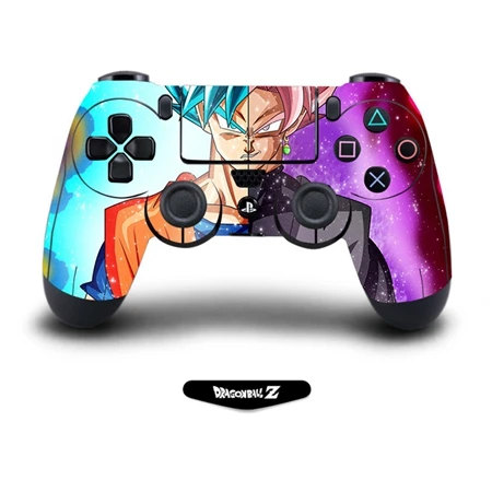 QBTM0569-1pcs Dragon Ball защита для кожи наклейка для Playstation 4 PS4 Pro тонкий контроллер наклейка аксессуары с Литт наклейка для бара - Цвет: QBTM0569-1pcs