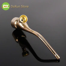 Металл двойного назначения мини для кальяна, Шиши фильтрации воды курительная трубка Съемная очистка двойной чистой меди курительная трубка