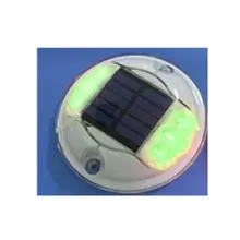 Солнечная дорога шпильки открытый беспроводной лампы Водонепроницаемый подъездная дорога Спайк светофорПредупреждение уличные фонари