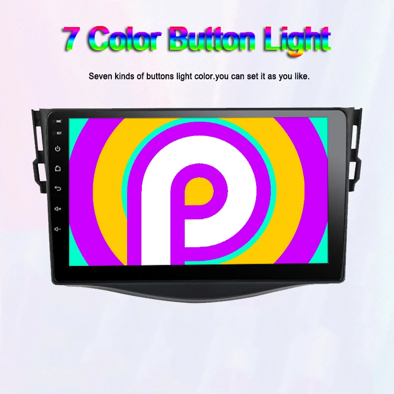 Cena Funrover 2.5D + IPS android 9.0 samochodowy odtwarzacz dvd gps odtwarzacz nawigacyjny dla Toyota RAV4 Rav 4 2007 2011 radio samochodowe multimedialne stereo 4 rdzeń