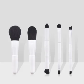 

5-Piece Makeup Brush Set Makeup Tools Beauty Powder Foundation Brush Portable
