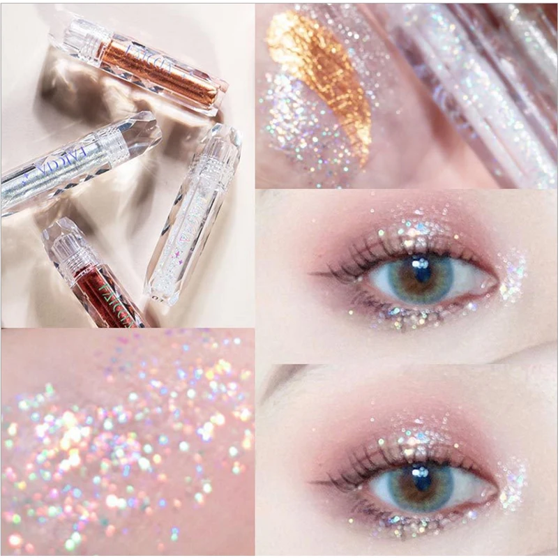 Beauty LIquid Eye shadow Pearl light Flash film Brilliant Pearl light Highlight Flash Lying silkworm juice makeup pallete Beauty LIquid Eye shadow Pearl light Flash film Brilliant Pearl light Highlight Flash Lying silkworm juice makeup pallete