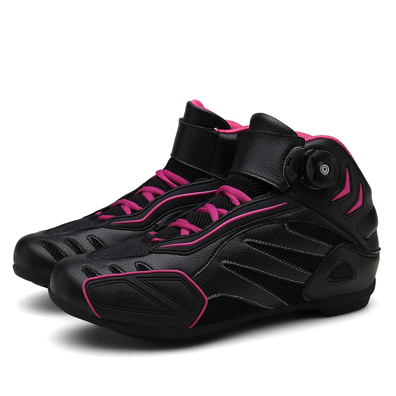 NFOX/Мужская и женская обувь-амфибия; обувь для езды на горном велосипеде без замка; обувь для взрослых; сезон осень-зима; обувь для горного велосипеда; JC-S890 - Цвет: Black Pink