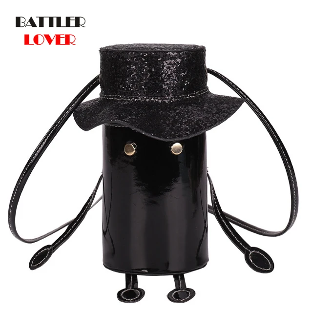 Women Shoulder Bags for Fashion Small Bucket 2020 New Suitcase Shape Mini Bag Single Cartoon Clutch Bag