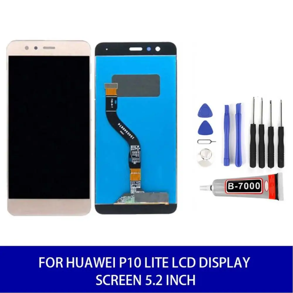 AAA Original For HUAWEI P10 Lite Lcd Display Screen 5.2 Inch With Frame