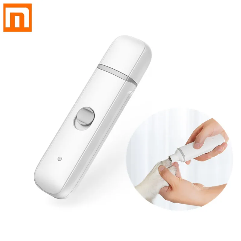 Newest Xiaomi Pawbby Pet Nail Clippers Electric Nail Clippers Dog Cat Nail Grinder Nail Trimmer For