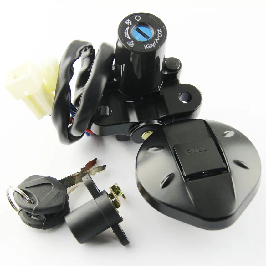 

Fuel Tank Cap Seat Ignition Switch Key Kit for Yamaha XT660 XT660R XT660X XT 660 660R 660X 2004-2011/2014 Motorcycle Accessories