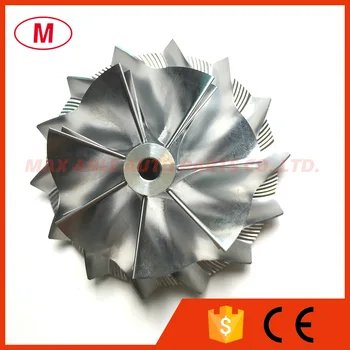 

K16 54.64/71.00mm 7+7 blades Forward Turbo Billet Compressor wheel/Aluminum 2618/Milling compressor wheel for turbocharger