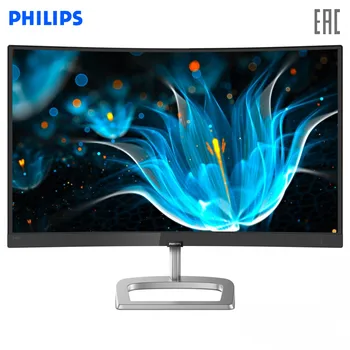 

LCD Monitors Philips 248E9QHSB PC peripherals computer game monitor 23.6'' 16:9 1920х1080FHD VA Curved nonGLARE 250cd/m2 H178°/V178° 3000:1 20M:1 16.7M 4ms