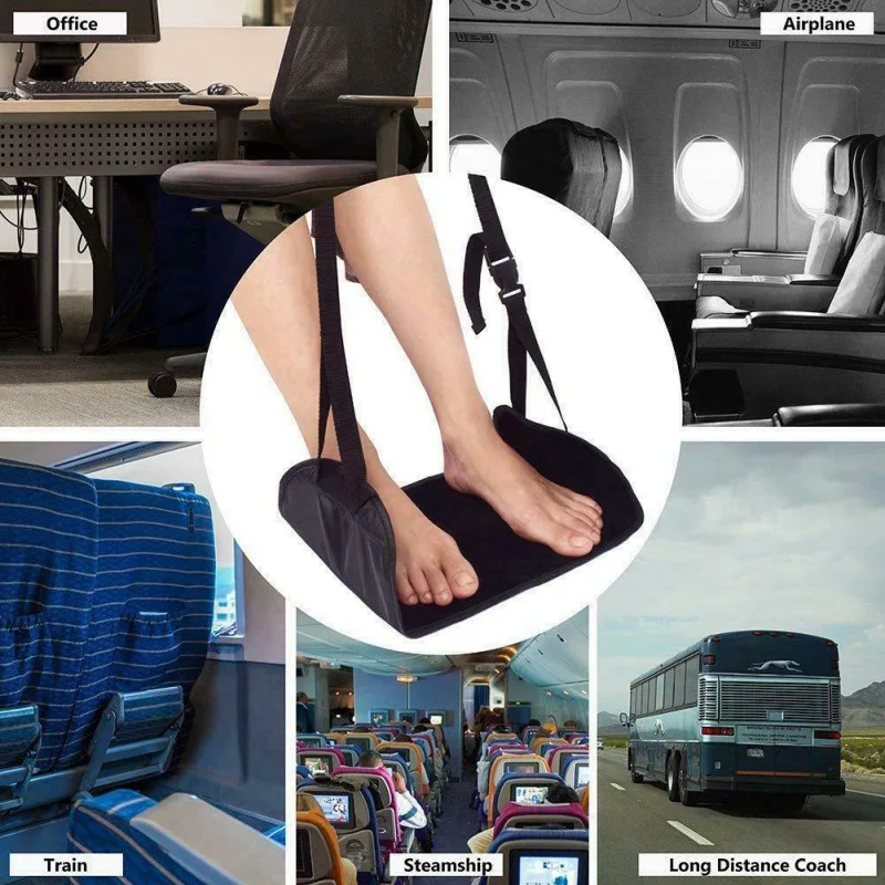 Гамак для ног портативный для путешествий подставка для ног полёт для ног офисная опора для стоп гамак для ног Аксессуары для путешествий Q1