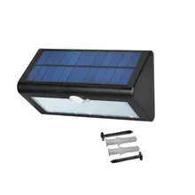 500LM 38 светодиодный датчик движения Солнечный свет водонепроницаемый настенный светильник энергосберегающий свет с 3 режимами для наружного сада подъездная дорога