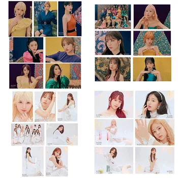 

26PCS/Set KPOP IZONE Girls Team New Album BLOOM IZ Photo Card PVC Cards Self Made LOMO Card Photocard