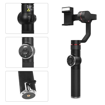 

Portable 3-Axis Handheld Brushless Gimbal Stabilizer Camera Mount for Smartphones Action Camera Mobile Phone Filmmakers Vlogging