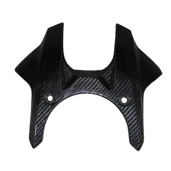 

Motorcycle accessoris front cover of the fuel tank lack gas front healight cover for cb650r 2019 cb 650r carbon fibre cb650r