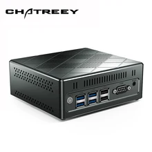 Intel Core i5 5257U Mini PC fansız oyun bilgisayarı Windows 10 ile çift Lan destek üçlü ekran