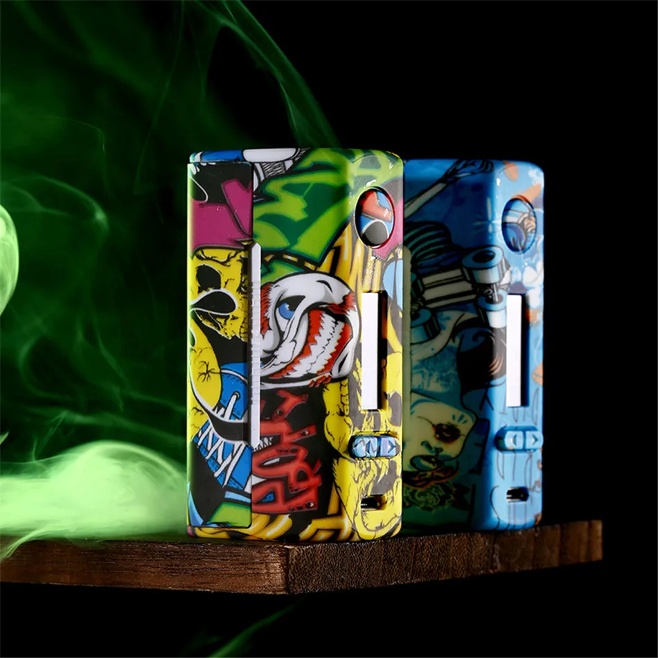 

Vape cige VTX100W Box Mod Vapes Fashion Mod Support Dual 18650/26650 Battery Electronic Cigarette RDA RBA RDTA