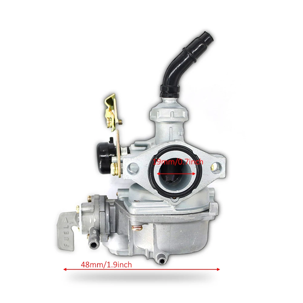 Carburateur PZ19 19mm Pour Moto 50cc 70cc 90cc Moteur Horizontal De carburateur-pz19-19mm-pour-moto-50cc-70cc-90cc-moteur-horizontal-de