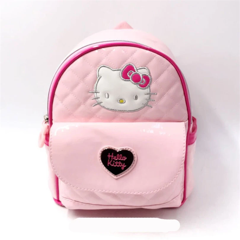 HELLO KITTY Новый мини рюкзак для маленьких девочек детский из искусственной кожи