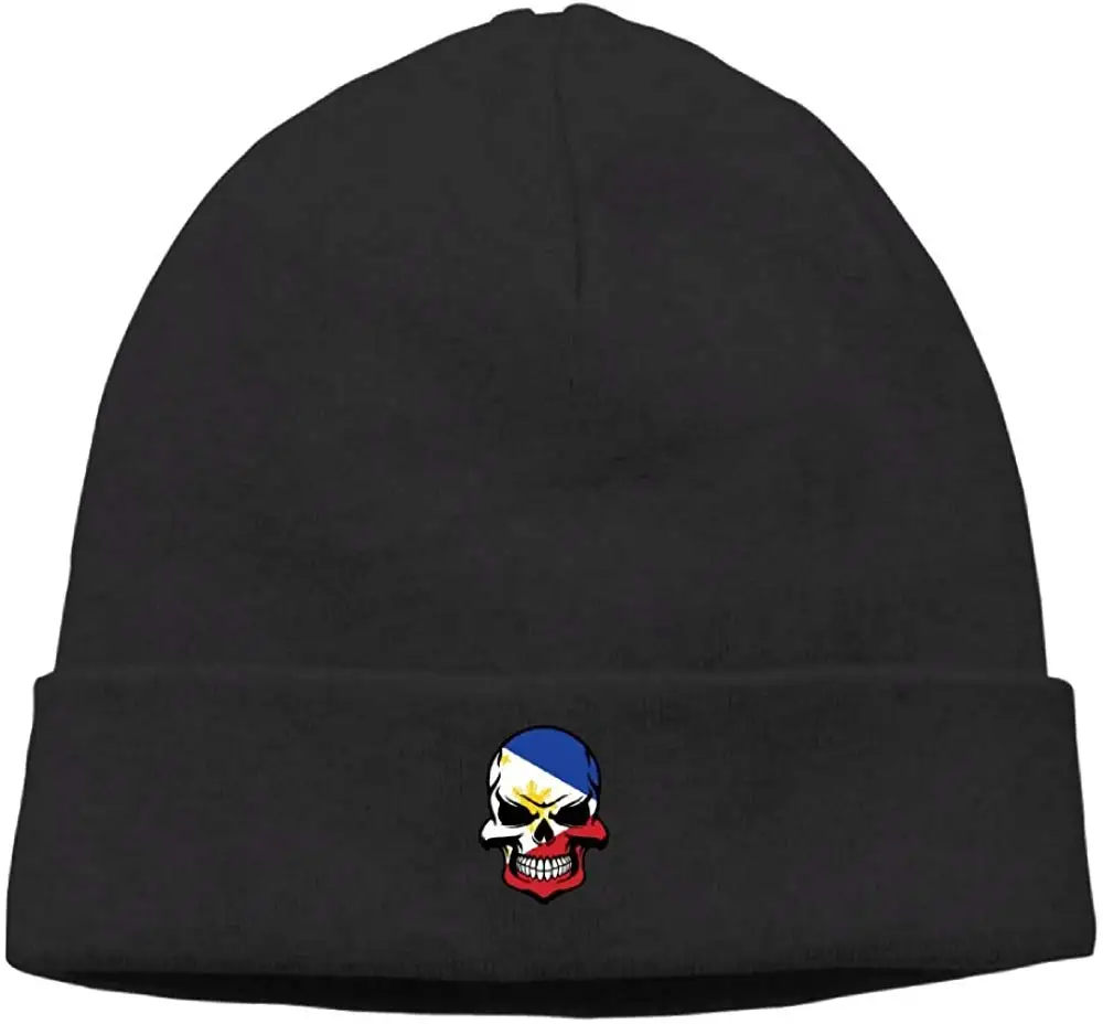 Мужская и женская шляпа-Кепка с черепом и флагом Филиппин