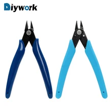 DIYWORK ручные инструменты электрический провод кабель плоскогубцы резак боковая резка кусачки марганцевая сталь 170 боковые ножницы смывные плоскогубцы проволока