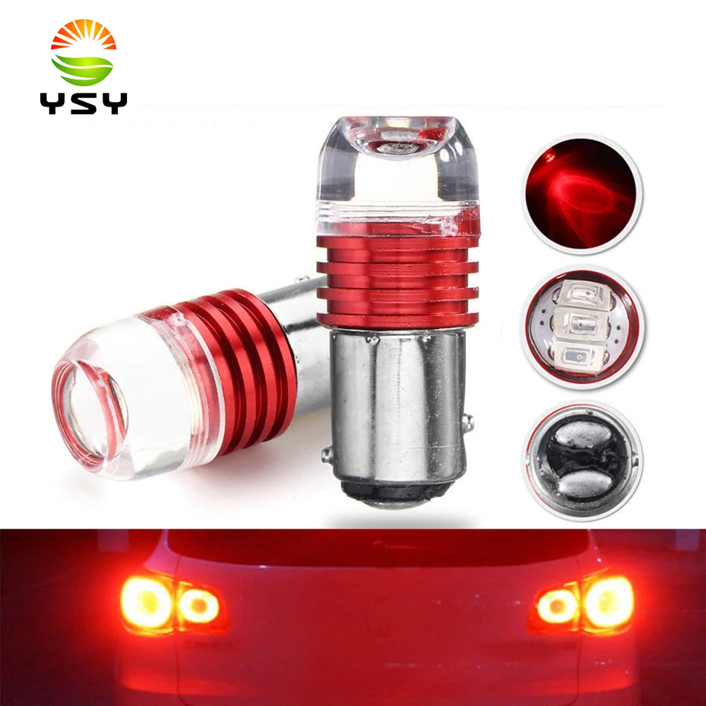 2pcs LED Strobe Flash Light 1157 ba15s bay15d P21W P21/5W Brake Blink Lamp Bulb 12V Red White Blue Auto Tail Stop | Автомобили и