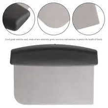 Крем-масло для торта Бытовая нержавеющая сталь для резки скребок для теста скребок для хлеба и пиццы тесто YJ02 инструмент для выпечки