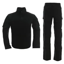 Tactical Suit Tactical Clothing Black Camouflage Suit  For Men