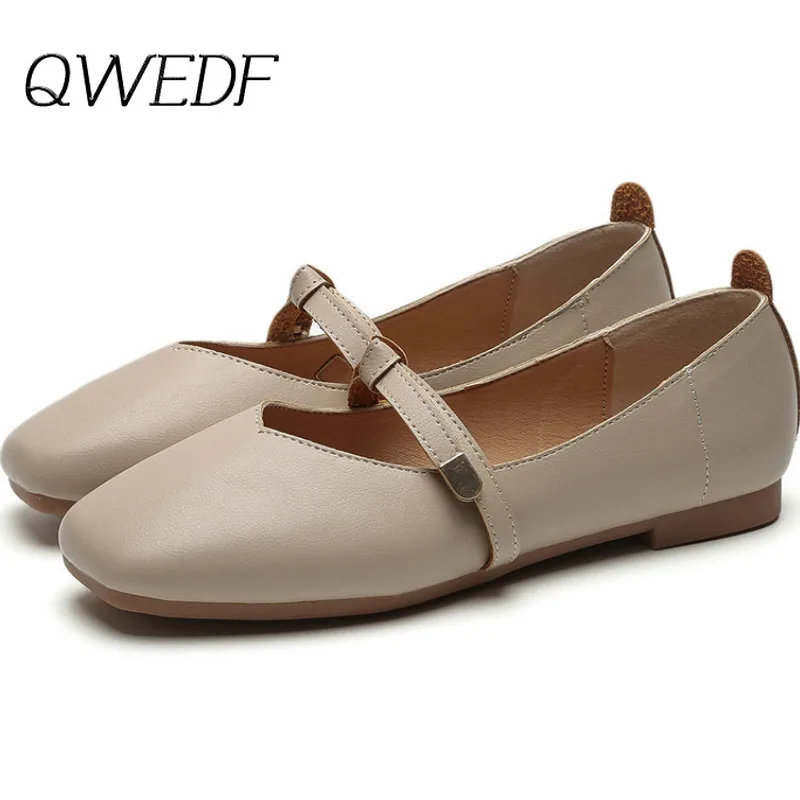 

2019 New Ballet Flats Slip-On Bowtie Spring Autumn Woman Single Shoes Work shoes Ladies Females Footwear Zapatos Mujer K7-12