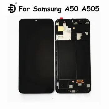 

Original 6.4" LCD Screen For Samsung Galaxy A50 A505 LCD Display With Frame Touch Digitizer For Samsung A505F SM-A505F Display