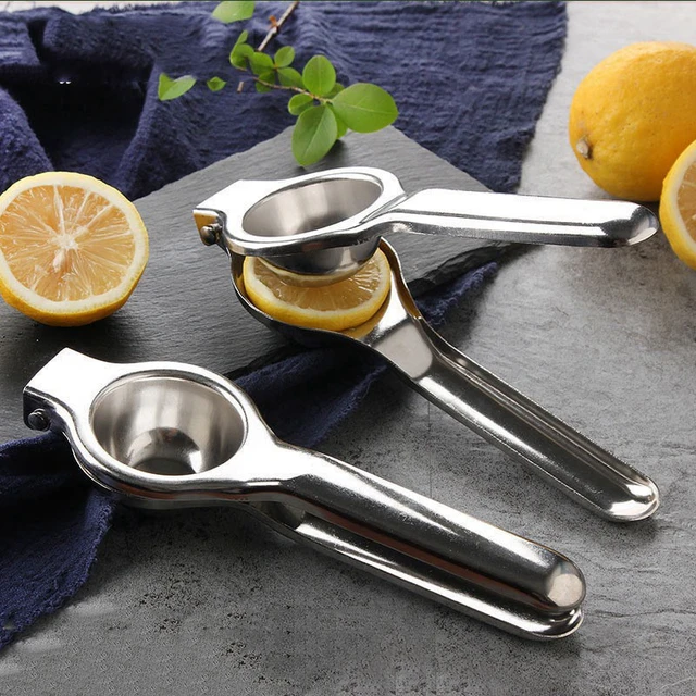 Presse-citron manuel en acier inoxydable, presse-agrumes, outils de  cuisine, pressage de fruits, Citron, Fruits