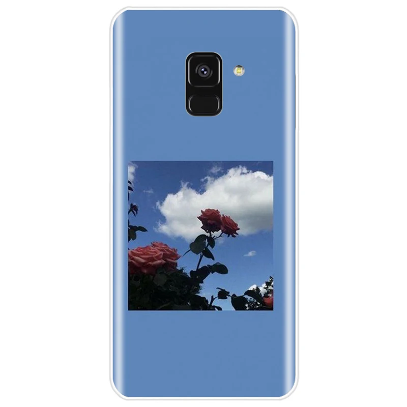 Эстетический Мягкий Силиконовый ТПУ чехол для Samsung Galaxy A5 A7 A8 2015 A3 2016 2017 A6