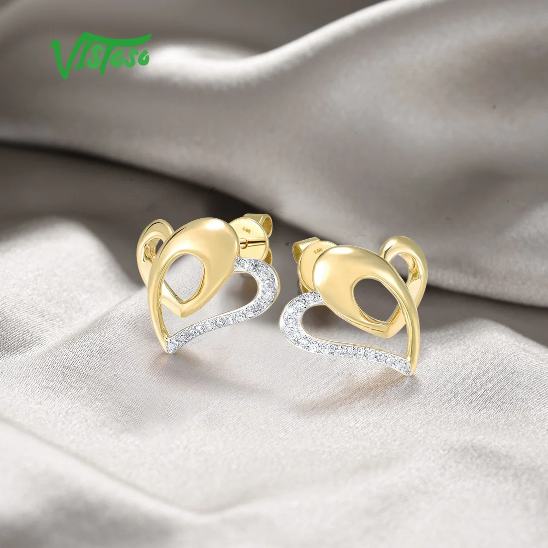 GOLDGIFTIDEAS 22K Gold Diamond Shape Earnings for Girls, Gold Earrings for  Women, Birthday Gift