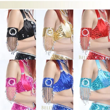 

Belly Dance Tassel Bracelet Wrist Ankle Arm Cuffs Wristband Gypsy Jewelry
