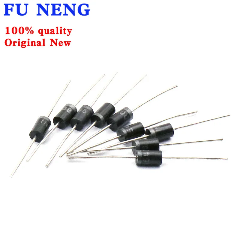 20pcs IN5408 1N5408 3A 1000V DO-27 Rectifier Diode | Электронные компоненты и принадлежности