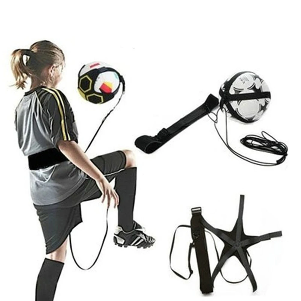 

New Arrival Soccer Training Sports Assistance Adjustable Football Trainer Soccer Ball Practice Belt Training Equipment Kick