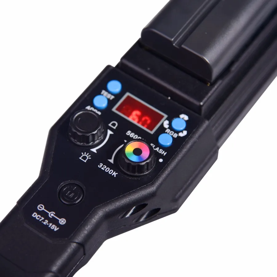 NanGuang RGB18 светодиодный ручной покраска световая палка RGB цветная фотография освещение волшебная Световая трубка