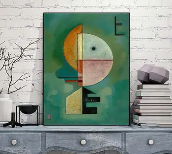 

Wassily Kandinsky Poster Vintage Canvas Painting Living Room Home Decoration Modern Wall Art Oil Painting Posters Pictures