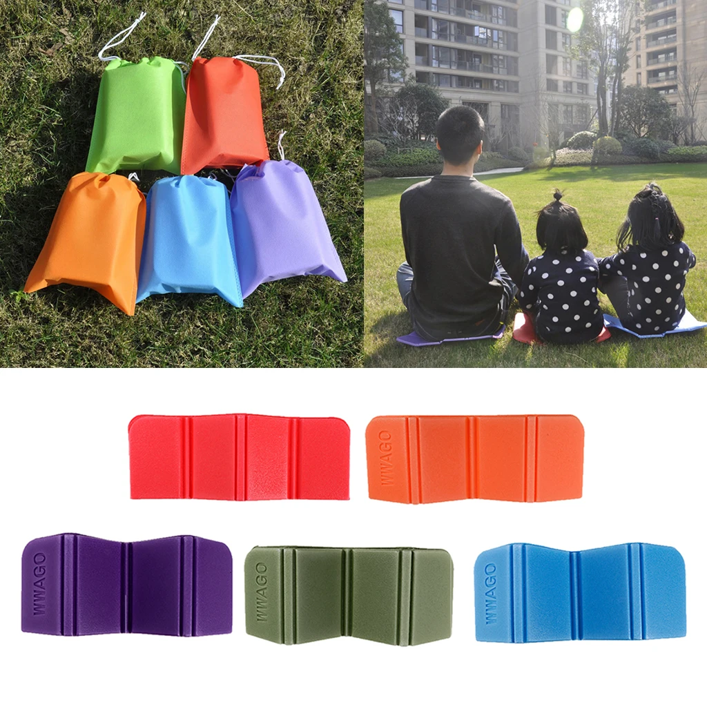 Camping Folding Pad Waterproof Seat Foam Cushion Hiking Picnic Mat Protection Accessories