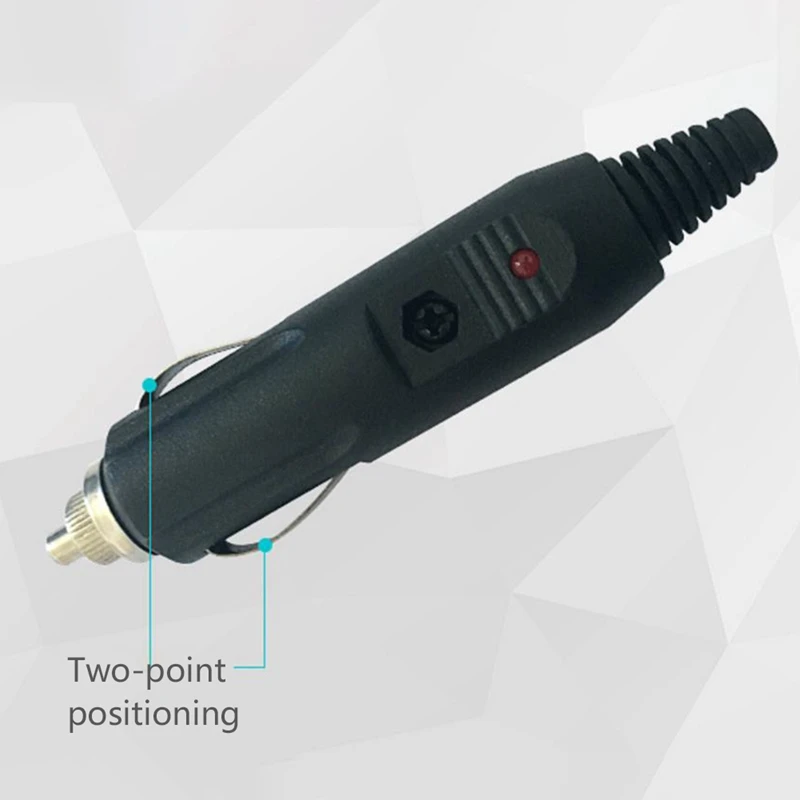 Высокое качество Heavy Duty 12 V 24 V пробки прикуривателя Удлинительный кабель для подключения к сети с 10A предохранитель 2,5 м предохранитель