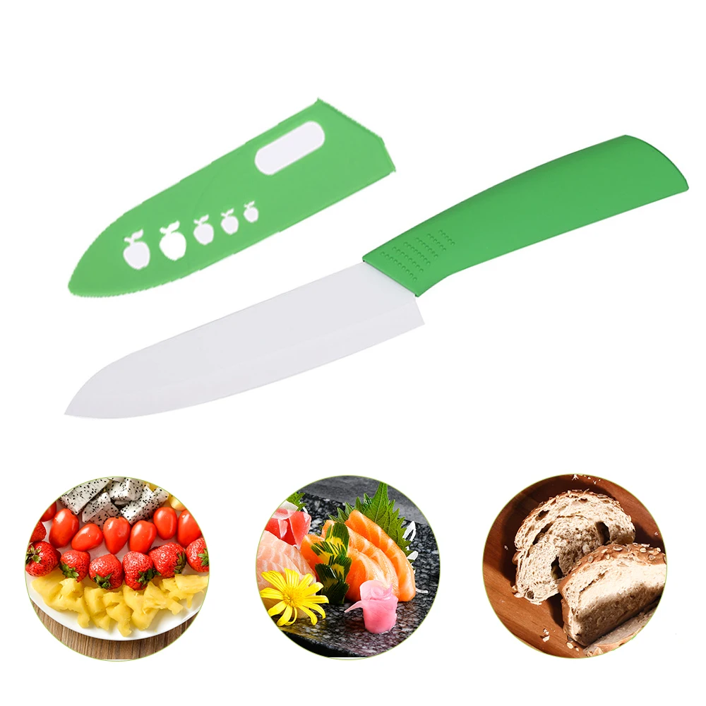 Ceramic Knives Kitchen 4 inch Chef Knife White Blade Colorful Handle Cooking Tools Paring | Дом и сад