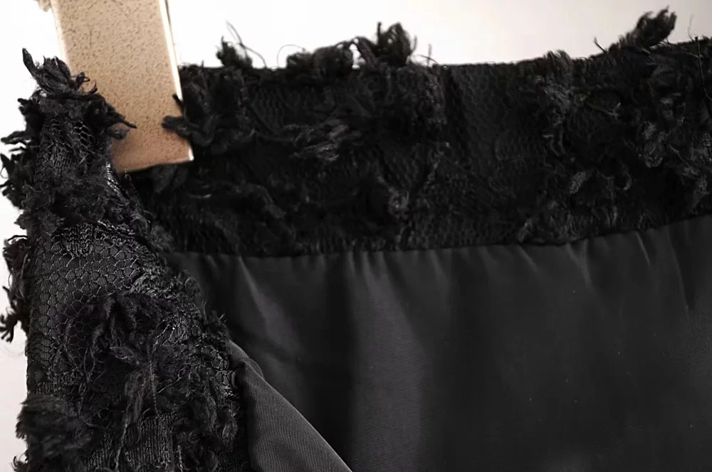 Полупрозрачное зимнее платье большого размера, тканевая женская Юбка-миди, осенняя Свободная Женская юбка с асимметричным подолом, свободные юбки P1393